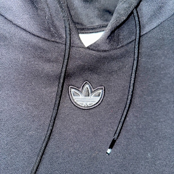 Adidas Center Logo Team Signature Trefoil Hoodie Size Large -Excellent Condition - Picture 3 of 4